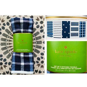 Kate Spade Kitchen Dish Towels - 5 Pack